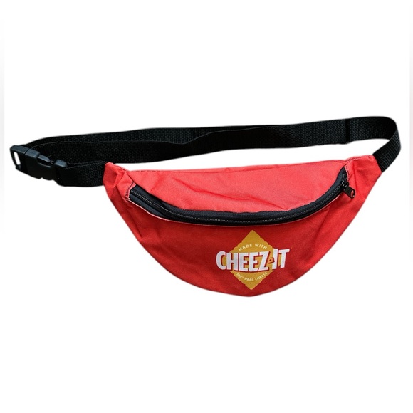 Cheez-It Branded Red Waist Bag Fanny Pack - Picture 1 of 2